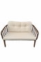 Hanah Home Manolya Conjunto de Jardín Marrón y Crema